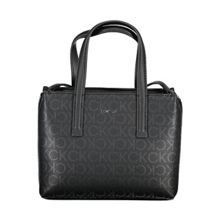 Black Polyester Women's Bag