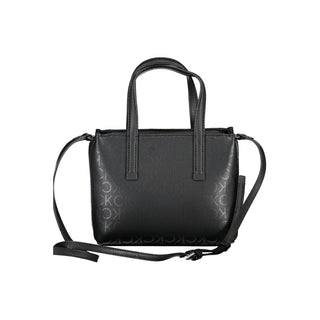 Black Polyester Women's Bag