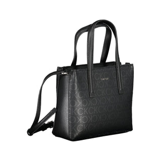 Black Polyester Women's Bag
