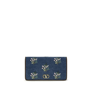 Blue Cotton Shoulder Bag