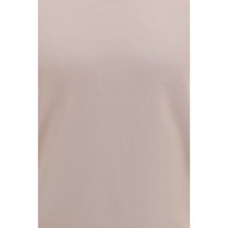 Beige Cotton Polo Shirt