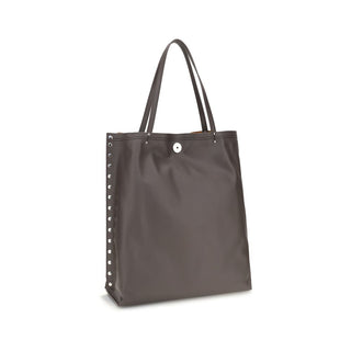 Gray Calf Leather Bos Taurus Shoulder Bag