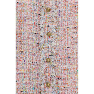 Camisa con estampado multicolor de poliamida