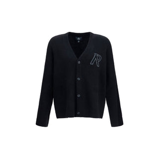Black Alpaca Vicugna Pacos Cardigan
