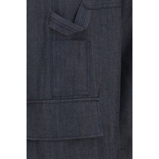 Blue Wool Oves Aries Cargo Pants