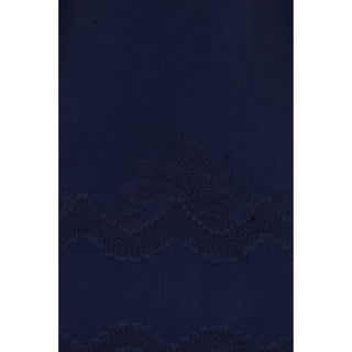 Blue Polyamide Long Dress
