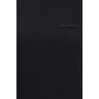 Black Cotton T-Shirt