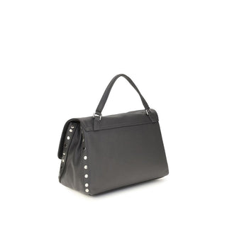 Gray Calf Leather Bos Taurus Handbag
