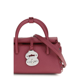 Multicolor Calf Leather Bos Taurus Handbag