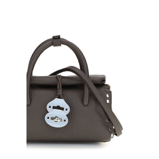Brown Calf Leather Bos Taurus Handbag