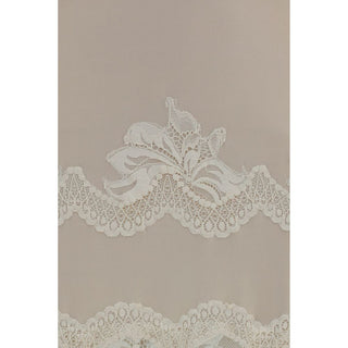 Beige Polyamide Long Dress