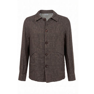 Grey Linen Men's Jacket