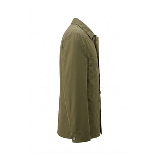 Green Nylon Men Jacket