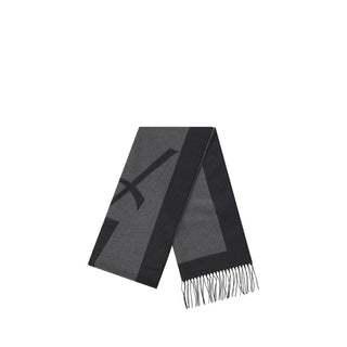Gray Silk Scarf