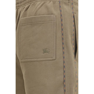 Brown Cotton Bermuda Shorts