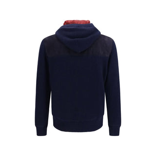 Chaqueta azul de cuero de becerro Bos Taurus