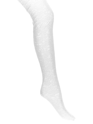 White Polyamide Socks