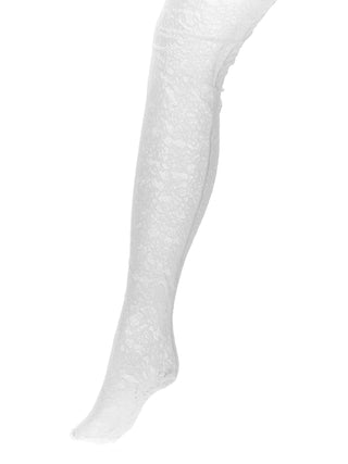 White Polyamide Socks