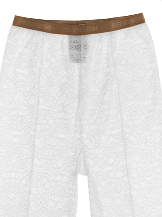 White Polyamide Socks