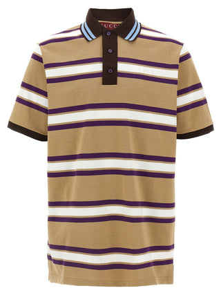 Multicolor Cotton Polo Shirt