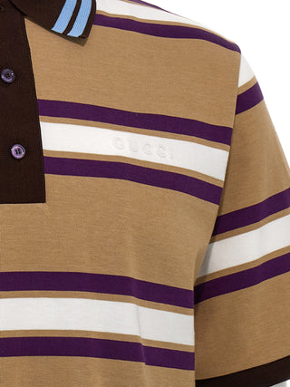 Multicolor Cotton Polo Shirt