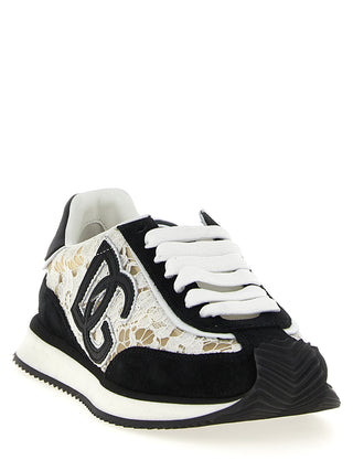 Bicolor Cotton Sneakers