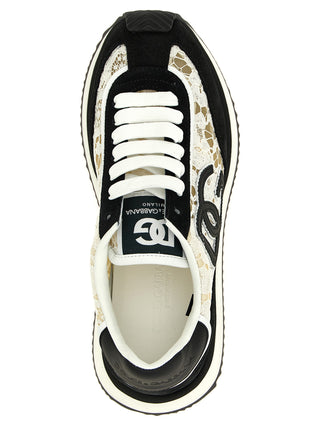 Bicolor Cotton Sneakers