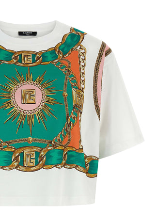 Multicolor Cotton T-Shirt