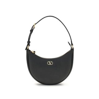 Black Calf Leather Bos Taurus Shoulder Bag