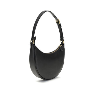 Black Calf Leather Bos Taurus Shoulder Bag