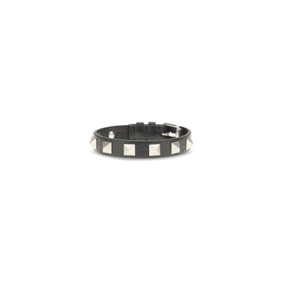 Black Calf Leather Bos Taurus Bracelet