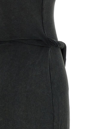 Black Modal Long Dress