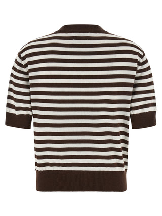Brown Cotton Cardigan