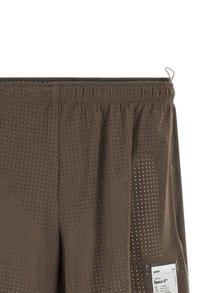 Gray Polyamide Bermuda Shorts