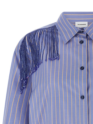 Blue Cotton Blouse