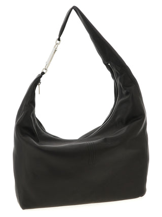 Bolso de hombro de becerro negro