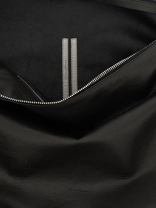 Bolso de hombro de becerro negro