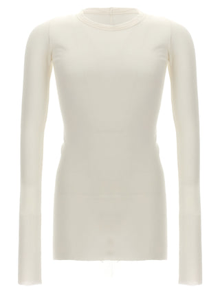 White Viscose T-Shirt