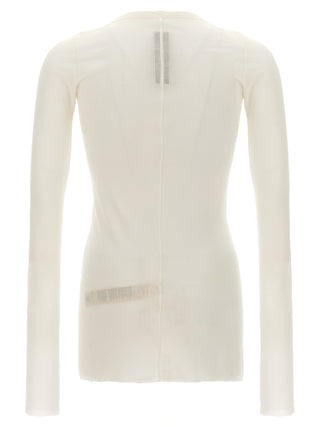 White Viscose T-Shirt