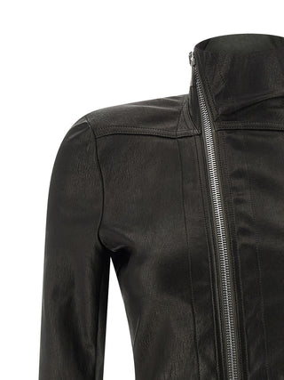 Black Lamb Leather Leather Jacket
