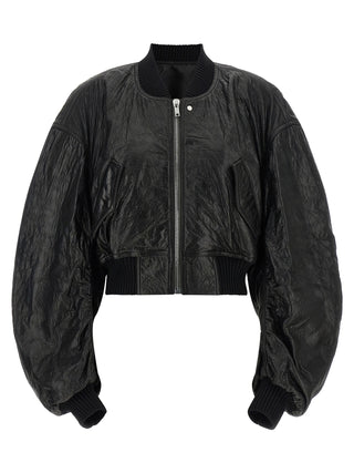 Black Lamb Leather Leather Jacket