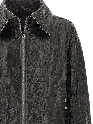 Black Lamb Leather Leather Jacket
