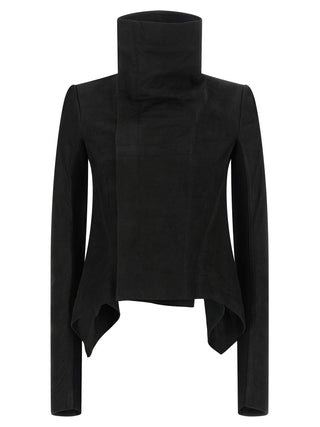 Black Lamb Leather Leather Jacket