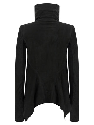 Black Lamb Leather Leather Jacket