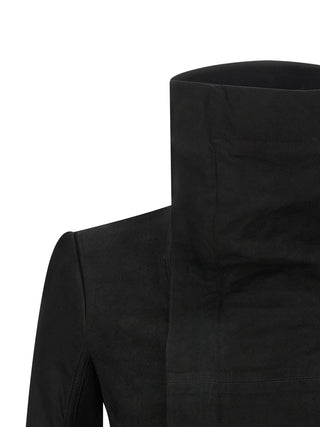 Black Lamb Leather Leather Jacket