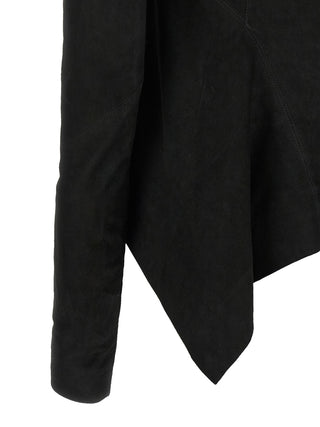Black Lamb Leather Leather Jacket