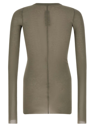 Gray Viscose T-Shirt