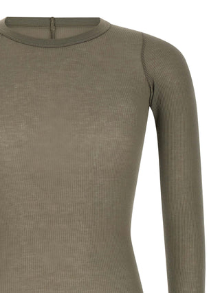 Gray Viscose T-Shirt