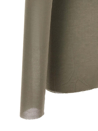 Gray Viscose T-Shirt