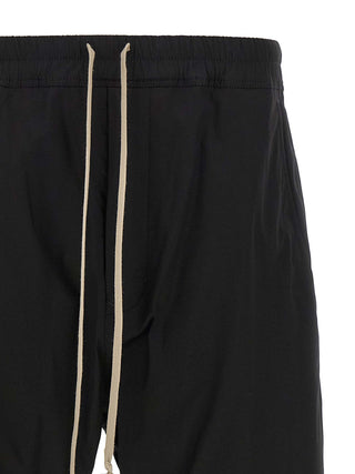Black Cotton Joggers (Workout Pants)